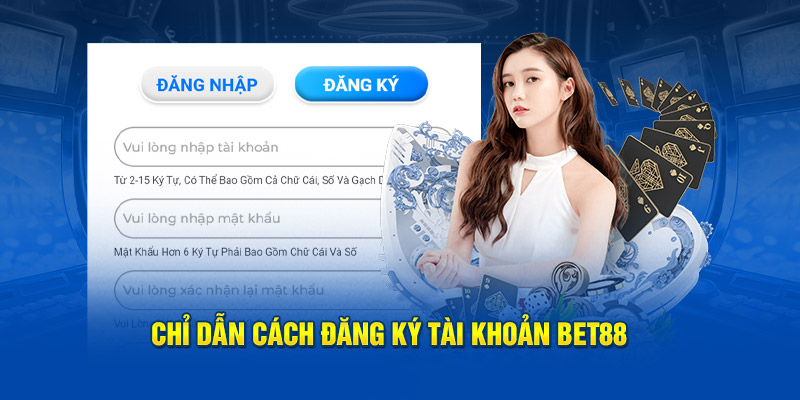 Hướng dẫn đăng ký bet88 trên điện thoại